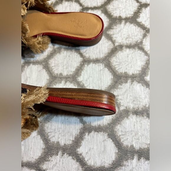 Leopard Print by Crown Vintage Embellished Mules: Emmereth, size 8.5,  preloved - Picture 7 of 9